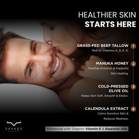 Savage Reserve Tallow Balm – Mild Musk (4oz)