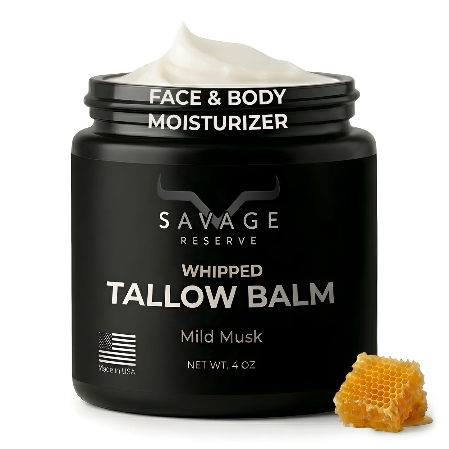 Savage Reserve Tallow Balm – Mild Musk (4oz)