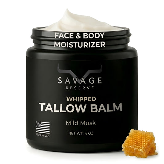 Savage Reserve Tallow Balm – Mild Musk (4oz)
