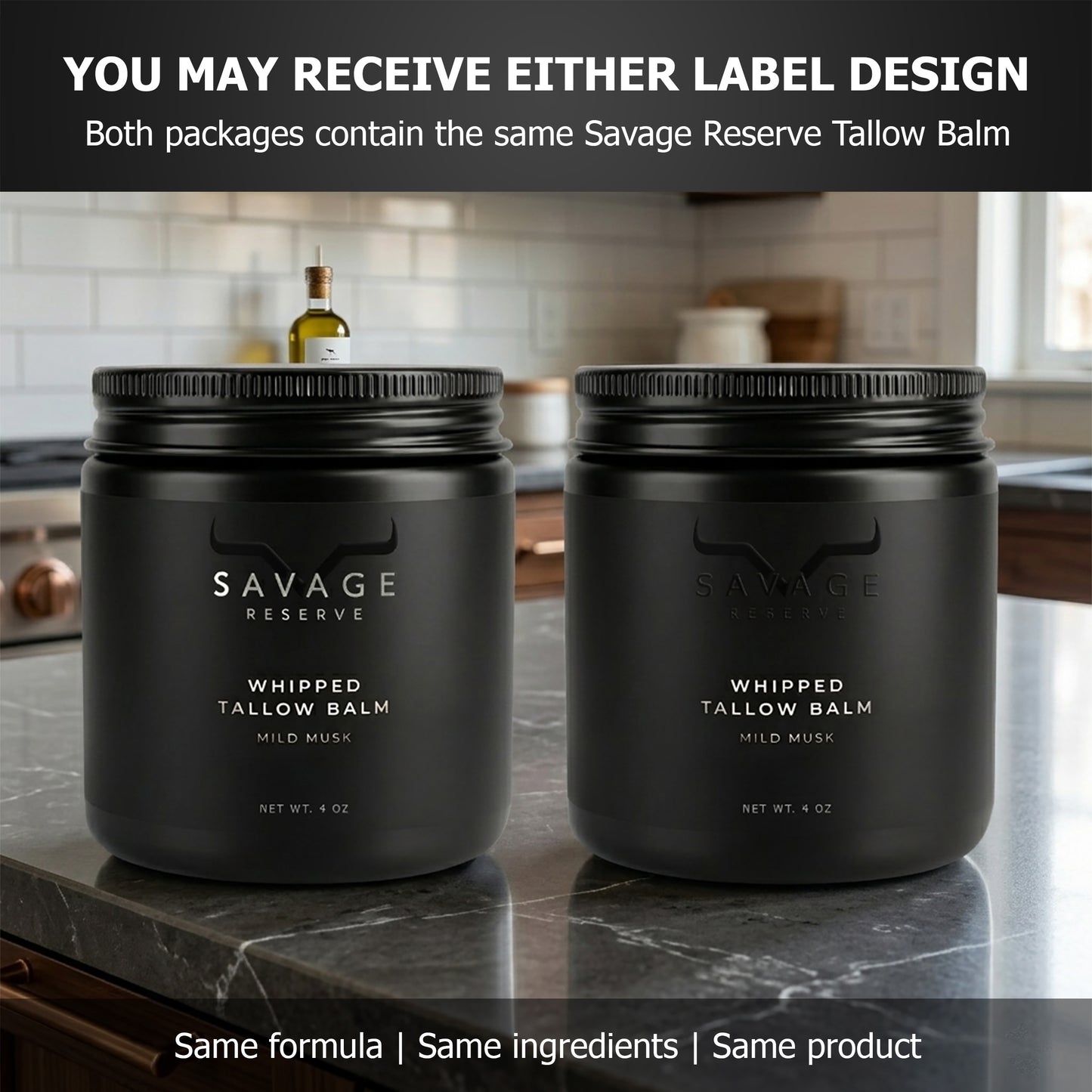 Savage Reserve Tallow Balm – Mild Musk (4oz)